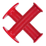 Chwyty kierownicy LIZARDSKINS Single Compound PYRAMID MX - Red (NEW 2024)