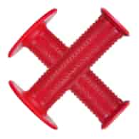 Chwyty kierownicy LIZARDSKINS Single Compound PYRAMID MX - Red (NEW 2024)