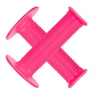 Chwyty kierownicy LIZARDSKINS Single Compound PYRAMID MX - Neon Pink (NEW 2024)