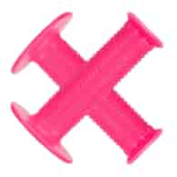 Chwyty kierownicy LIZARDSKINS Single Compound PYRAMID MX - Neon Pink (NEW 2024)