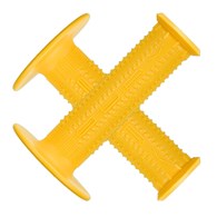 Chwyty kierownicy LIZARDSKINS Single Compound PYRAMID MX - Yellow (NEW 2024)