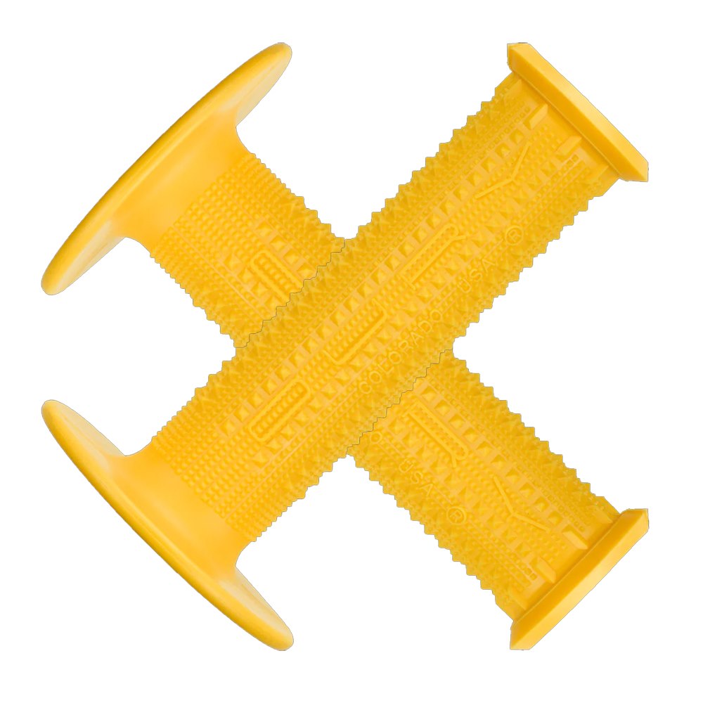 Chwyty kierownicy LIZARDSKINS Single Compound PYRAMID MX - Yellow (NEW 2024)