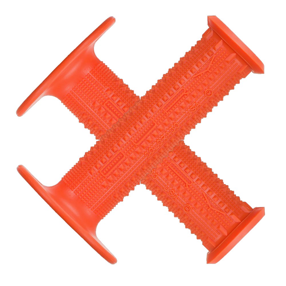 Chwyty kierownicy LIZARDSKINS Single Compound PYRAMID MX - Orange (NEW 2024)
