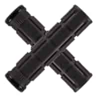 Chwyty kierownicy LIZARDSKINS Single-Clamp Lock-On OURY V2 - Jet Black (NEW)