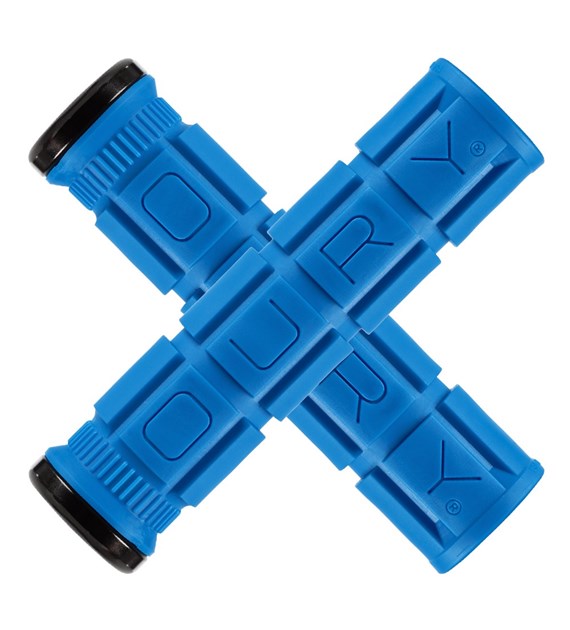 Chwyty kierownicy LIZARDSKINS Single-Clamp Lock-On OURY V2 - Deja Blue (NEW 2024)