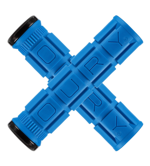 Chwyty kierownicy LIZARDSKINS Single-Clamp Lock-On OURY V2 - Deja Blue (NEW)