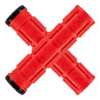 Chwyty kierownicy LIZARDSKINS Single-Clamp Lock-On OURY V2 - Candy Red (NEW)