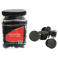 Korki do kierownicy LIZARDSKINS BAR PLUGS czarne pudełko 50 par (NEW)