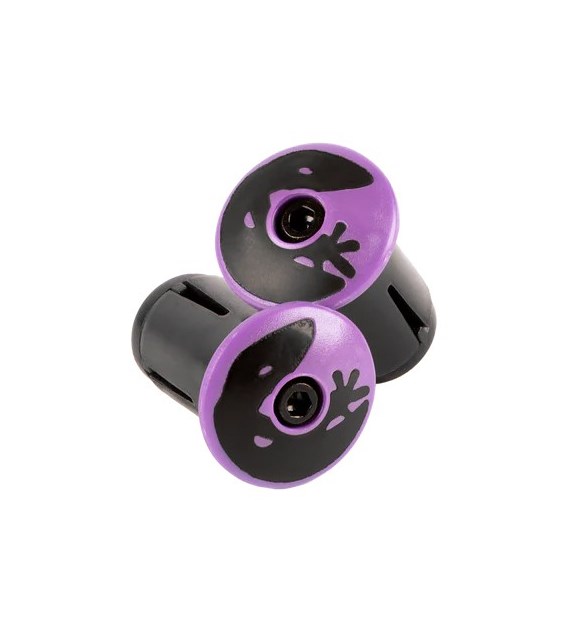 Korki do kierownicy LIZARDSKINS Road Bar End Plugs - Violet Purple para (NEW)