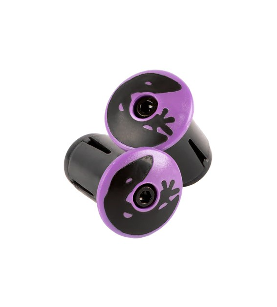 Korki do kierownicy LIZARDSKINS Road Bar End Plugs - Violet Purple para (NEW)