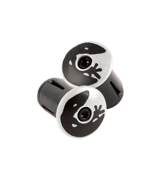 Korki do kierownicy LIZARDSKINS Road Bar End Plugs - Diamond White para (NEW)