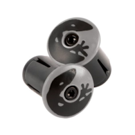 Korki do kierownicy LIZARDSKINS Road Bar End Plugs - Cool Gray para (NEW)