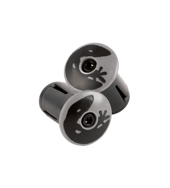Korki do kierownicy LIZARDSKINS Road Bar End Plugs - Cool Gray para (NEW)