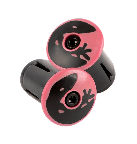 Korki do kierownicy LIZARDSKINS Road Bar End Plugs - Neon Pink para (NEW)