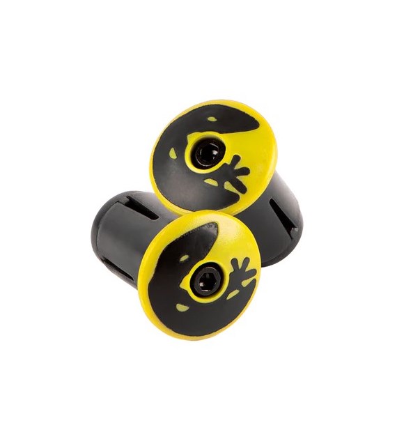 Korki do kierownicy LIZARDSKINS Road Bar End Plugs - Viper Yellow para (NEW)