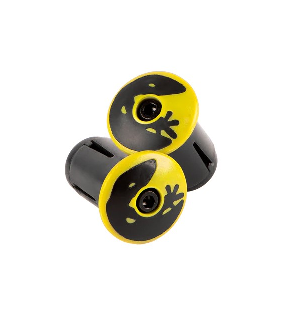 Korki do kierownicy LIZARDSKINS Road Bar End Plugs - Viper Yellow para (NEW)