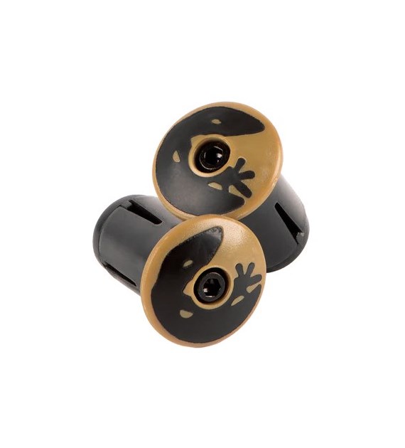 Korki do kierownicy LIZARDSKINS Road Bar End Plugs - Vegas Gold para (NEW)