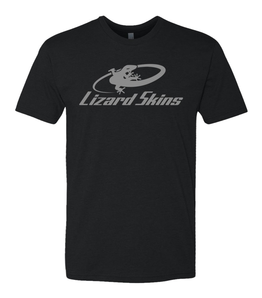 T-shirt LIZARD SKINS SUBTLE LOGO black roz. L (NEW)