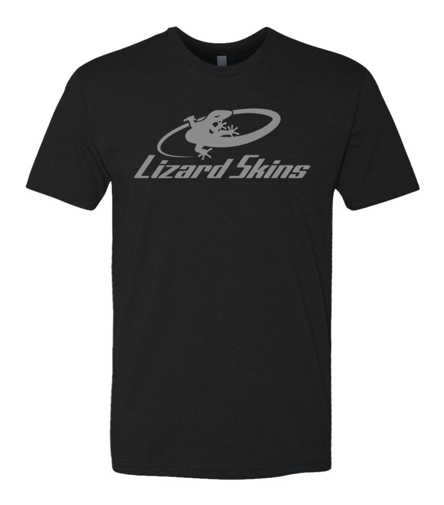 T-shirt LIZARD SKINS SUBTLE LOGO black roz. S (NEW)