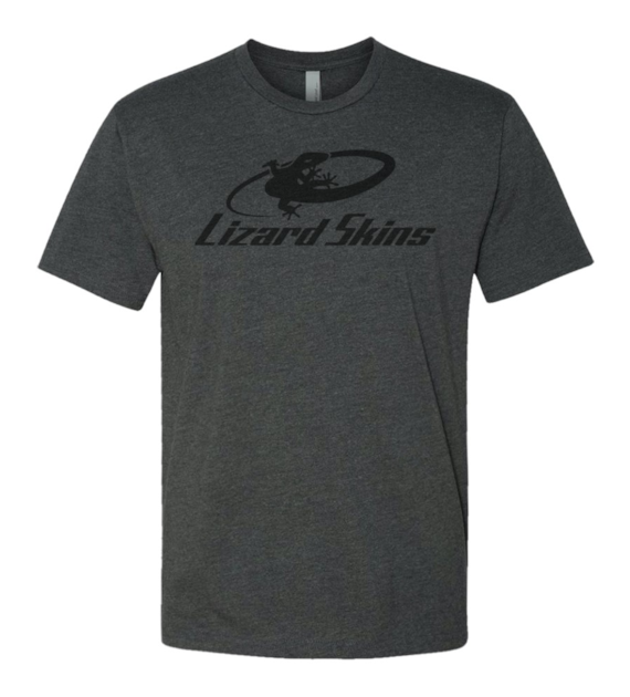T-shirt LIZARD SKINS SUBTLE LOGO charcoal gray roz. L (DWZ)
