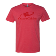 T-shirt LIZARD SKINS SUBTLE LOGO red roz. L (DWZ)