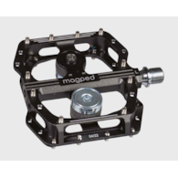 Pedały MAGPED ENDURO2 150NM (Enduro, Downhill, MTB), Magnetyczne z blokami, Siła magnesu 150Nm dla rowerzystów <80kg, Czarne, Waga 447g (NEW)