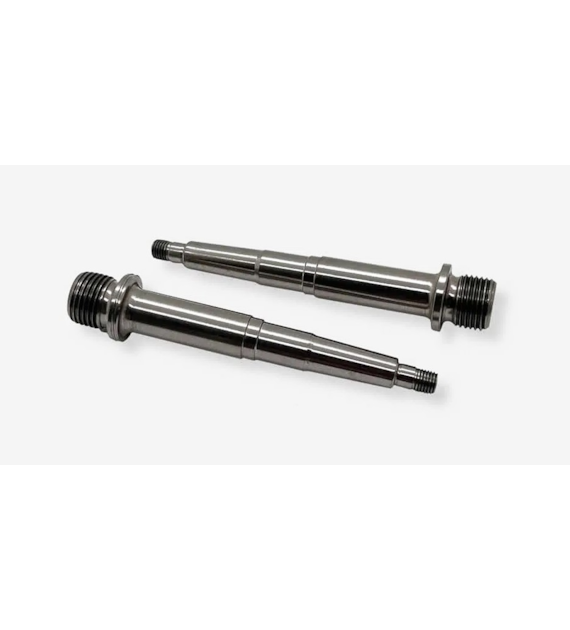 Ośka pedału MAGPED LONG SPINDLE, Dla modeli ROAD/GRAVEL, Tytanowa (NEW)