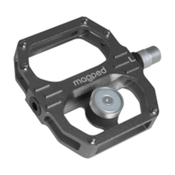 Pedały MAGPED SPORT2 GREY 150NM (Gravel, Trekking, MTB), Magnetyczne z blokami, Siła magnesu 150Nm dla rowerzystów 65-90kg, Grafitowe, Waga 440g (NEW)