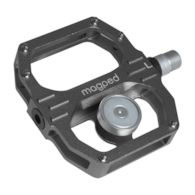 Pedały MAGPED SPORT2 GREY 200NM (Gravel, Trekking, MTB), Magnetyczne z blokami, Siła magnesu 200Nm dla rowerzystów >75kg, Grafitowe, Waga 458g (NEW)