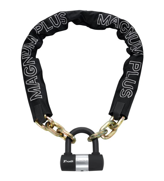 Zapięcie rowerowe MAGNUM 3006 ŁAŃCUCH + MINI U-LOCK - 10mm 110cm - 5 x Klucze z kodem + KŁÓDKA U-LOCK (NEW)