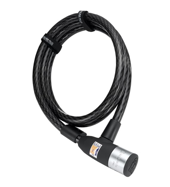 Zapięcie rowerowe MAGNUM 3015 LINKA SPIRALNA - 12mm 180cm - 5 x Klucze z kodem (NEW)