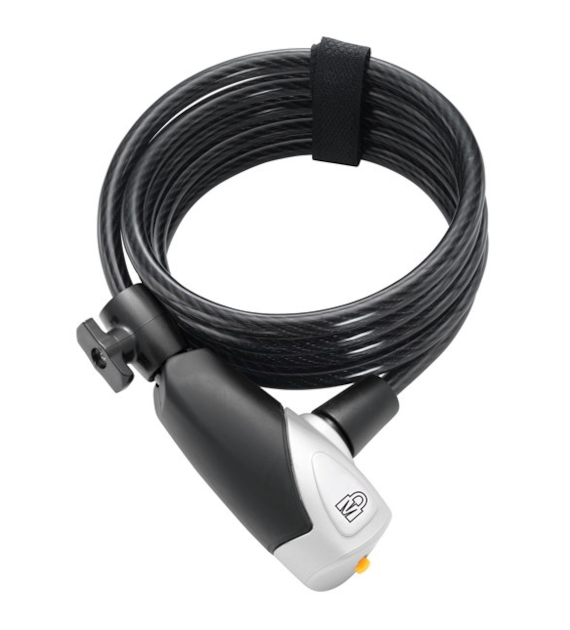 Zapięcie rowerowe MAGNUM 3018 LINKA SPIRALNA - 8mm 180cm - 5 x Klucze z kodem (NEW)