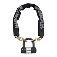 Zapięcie rowerowe MAGNUM 3040 ŁAŃCUCH + MINI U-LOCK - 8mm 85cm - 5 x Klucze z kodem + KŁÓDKA U-LOCK (NEW)