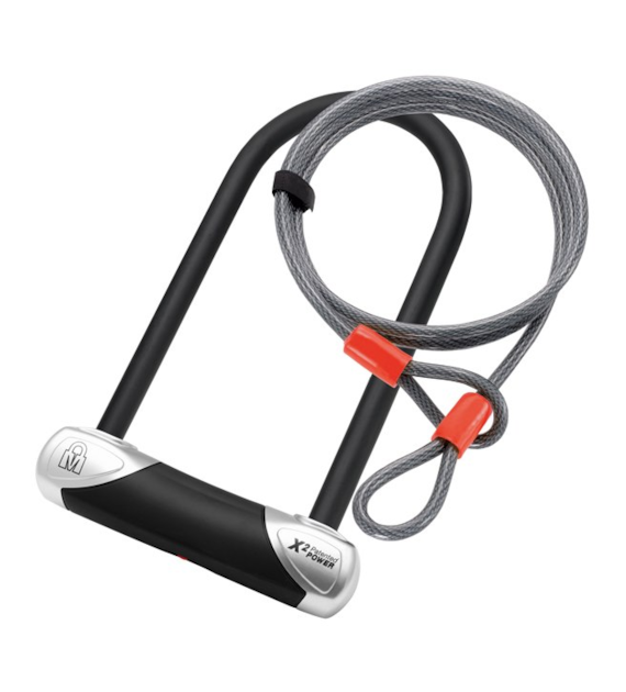 Zapięcie rowerowe MAGNUM 3102 U-LOCK + CABLE - 13mm 115mm 230mm - 5 x Klucze z kodem + LINKA 10mm 120cm (NEW).