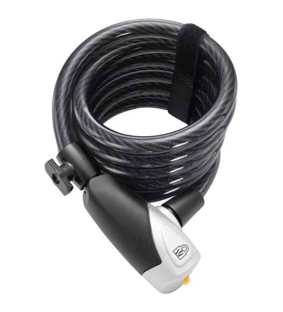 Zapięcie rowerowe MAGNUM 3109 LINKA SPIRALNA - 10mm 180cm - 5 x Klucze z kodem (NEW)
