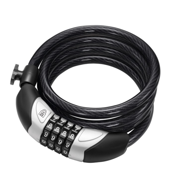 Zapięcie rowerowe MAGNUM 3111 LINKA SPIRALNA Z SZYFREM - 10mm 180cm (NEW)