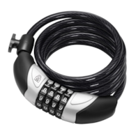 Zapięcie rowerowe MAGNUM 3111 LINKA SPIRALNA Z SZYFREM - 8mm 180cm (NEW)