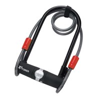 Zapięcie rowerowe MAGNUM 3801 U-LOCK + CABLE - 11mm 115mm 230mm - 2 x Klucze + LINKA 10mm 120cm (NEW)