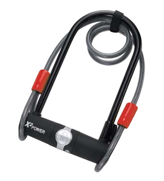Zapięcie rowerowe MAGNUM 3801 U-LOCK + CABLE - 11mm 115mm 230mm - 2 x Klucze + LINKA 10mm 120cm (NEW)