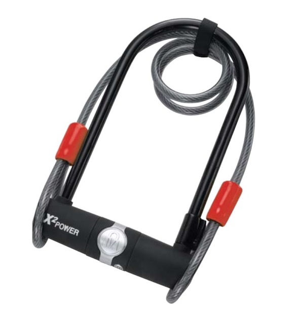 Zapięcie rowerowe MAGNUM 3801 U-LOCK + CABLE - 11mm 115mm 230mm - 2 x Klucze + LINKA 10mm 120cm (NEW)