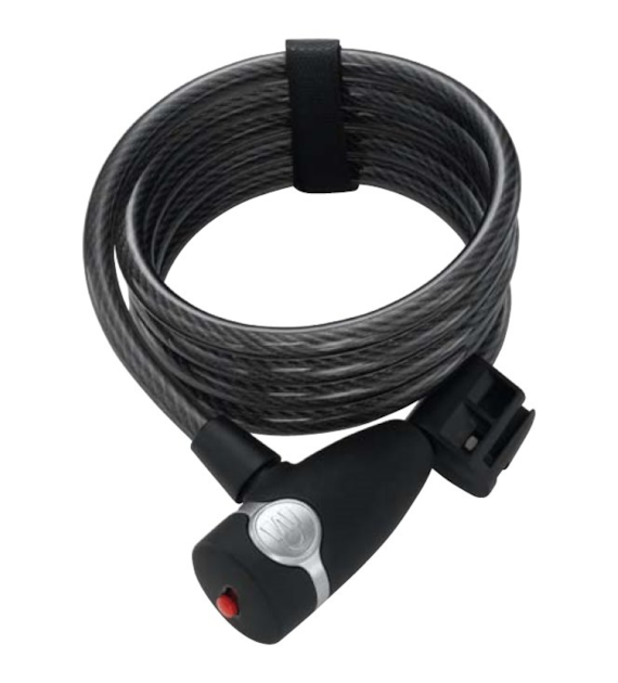 Zapięcie rowerowe MAGNUM 3802 LINKA SPIRALNA - 10mm 185cm - 2 x Klucze (NEW)
