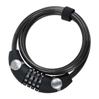 Zapięcie rowerowe MAGNUM 3805 LINKA Z SZYFREM - 10mm 120cm - 2 x Klucze (NEW)