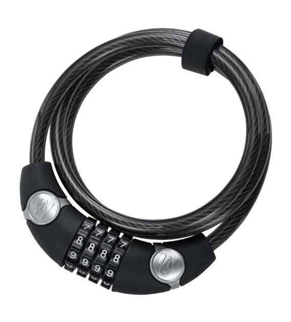 Zapięcie rowerowe MAGNUM 3805 LINKA Z SZYFREM - 10mm 120cm - 2 x Klucze (NEW)