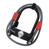 Zapięcie rowerowe MAGNUM 3810 MINI U-LOCK + CABLE - 11mm 90mm 140mm - 2 x Klucze + LINKA 10mm 120cm (NEW)