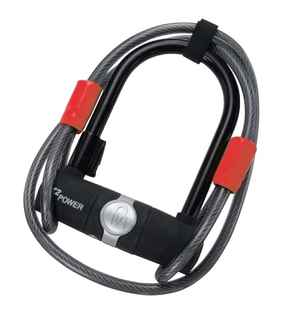 Zapięcie rowerowe MAGNUM 3810 MINI U-LOCK + CABLE - 11mm 90mm 140mm - 2 x Klucze + LINKA 10mm 120cm (NEW)