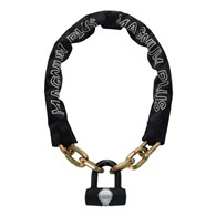 Zapięcie rowerowe MAGNUM 3814 ŁAŃCUCH + MINI U-LOCK - 10mm 110cm - 2 x Klucze + KŁÓDKA U-LOCK (NEW)