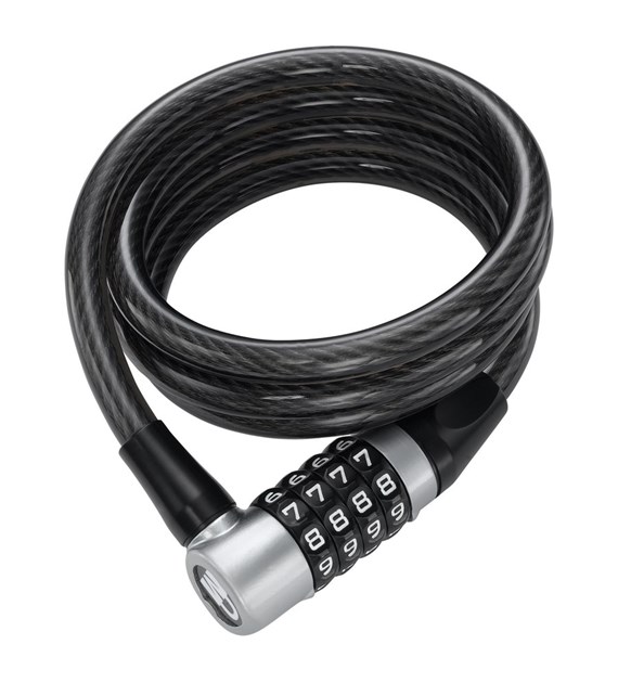 Zapięcie rowerowe MAGNUM 3819 LINKA SPIRALNA Z SZYFREM - 10mm 120cm (NEW)