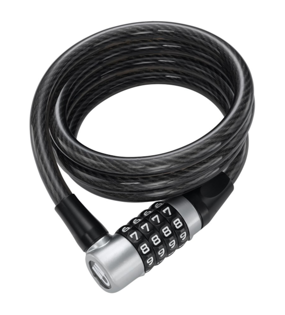 Zapięcie rowerowe MAGNUM 3819 LINKA SPIRALNA Z SZYFREM - 10mm 120cm (NEW)