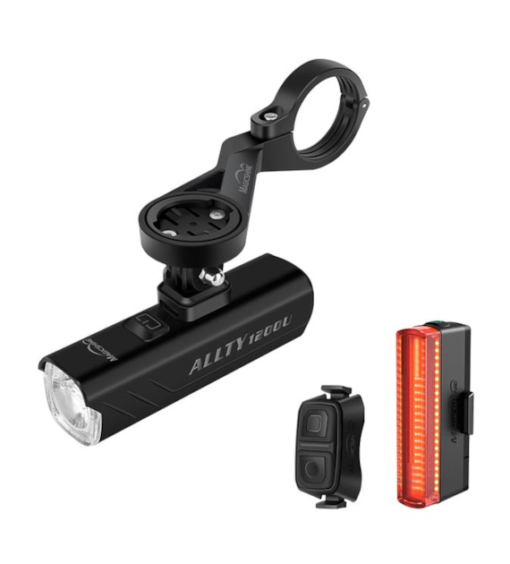Zestaw MAGICSHINE Lampka przednia ALLTY 1200U FTR + Lampka tylna SEEMEE 50V2.0 FTR (NEW)