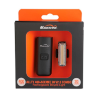 Zestaw MAGICSHINE Lampka przednia ALLTY 400 V2.0 + Lampka tylna SEEMEE 20 V2.0 (NEW)